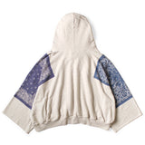 KAPITAL TOP Fleece-Lined Bandana Devil Hooded Parka [ K2510LC095 ]