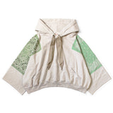 KAPITAL TOP Fleece-Lined Bandana Devil Hooded Parka [ K2510LC095 ]