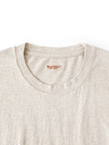 KAPITAL TOP Tenjiku Hippie Long-Sleeved T-shirt (Striped Patchwork) [ K2606LC807 ]