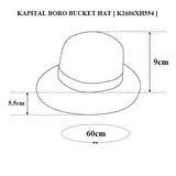 KAPITAL BORO BUCKET HAT [ K2606XH554 ]