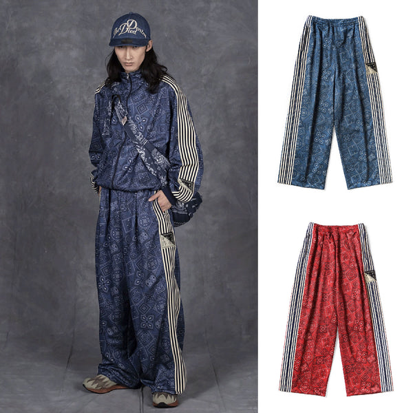 KAPITAL COOKIE Bandana Pattern Baggy Track Pants [ K2504LP152 ] cotwo