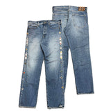 KAPITAL 14oz Denim 5P Monkey CISCO (Studs Remake)  [ EK-1174LPA ]