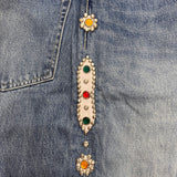 KAPITAL 14oz Denim 5P Monkey CISCO (Studs Remake)  [ EK-1174LPA ]