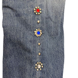 KAPITAL 14oz Denim 5P Monkey CISCO (Studs Remake)  [ EK-1174LPA ]
