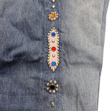 KAPITAL 14oz Denim 5P Monkey CISCO (Studs Remake)  [ EK-1174LPA ]