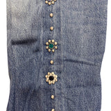 KAPITAL 14oz Denim 5P Monkey CISCO (Studs Remake)  [ EK-1174LPA ]