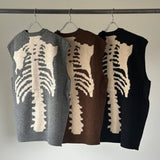 KAPITAL 5G Wool BONE Vest [ K2410KN078 ]
