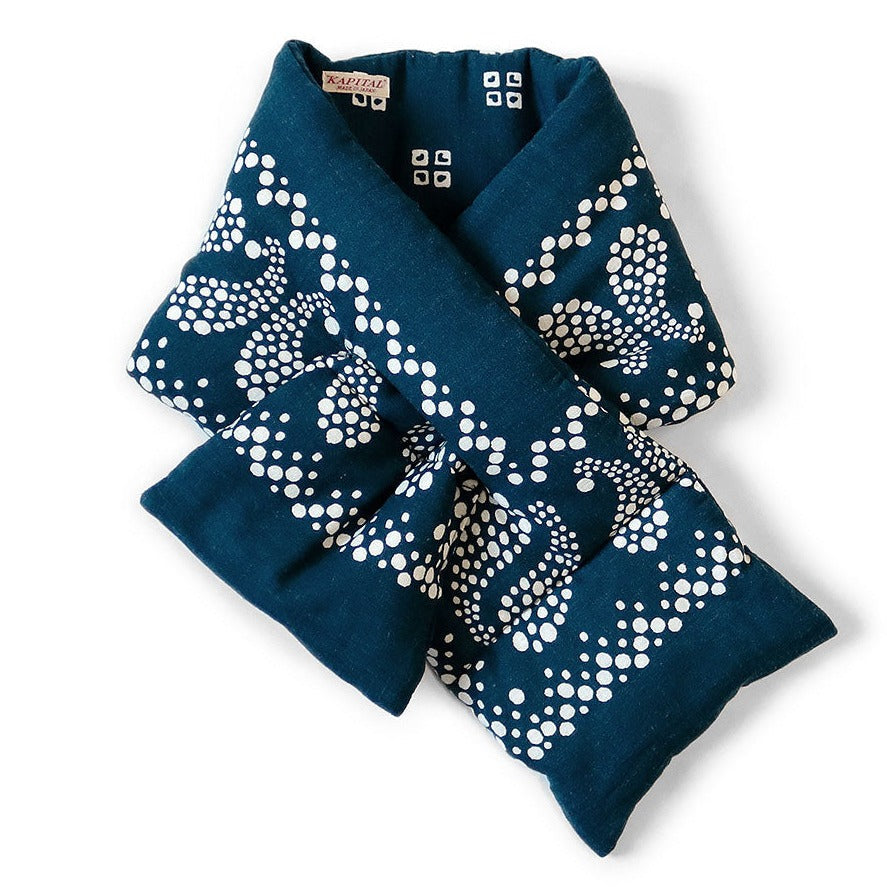 KAPITAL Hemp Rayon Bandana Pattern KESA Scarf [ EK-573XMA