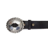 KAPITAL Oil-Tanned Leather CALA Concho Belt [ K2603XG514 ] [ Black ]