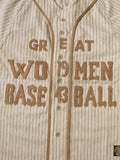 KAPITAL Wool Stripe (Fine) GREAT WOMEN Baseball Shirt [ K2509SS047 ]