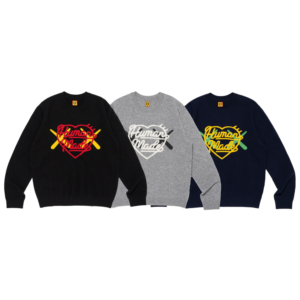 HUMAN MADE x KAWS MADE KNIT SWEATER – cotwohk