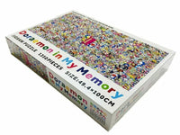 MURAKAMI TAKASHI x DORAEMON in My Memory Jigsaw Puzzle ( 1350 Pieces )