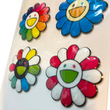 MURAKAMI TAKASHI Flower Stickers 4Pic cotwo