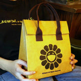 MURAKAMI TAKASHI Coffee Zingaro Flower Cooler Bag