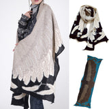 KAPITAL Crushing Wool Lame Thread Steller's Sea Eagle Muffler [ EK-1533XM ]