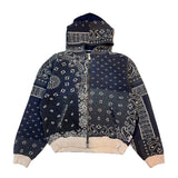 KAPITAL Lined Bandana Print Bivouac Hooded Jacket [ EK-1321LCB ] cotwo