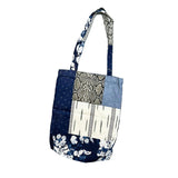 KAPITAL Patchwork Novell Tote Bag [ K2406XB531 ] ( Indigo ) cotwo