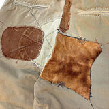 KAPITAL Katsuragi High Waist Neem Pants ( Gypsy Patch Remake ) [ EK-1637LP ] [ Beige ] cotwo