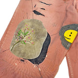 KAPITAL Katsuragi High Waist Neem Pants ( Gypsy Patch Remake ) [ EK-1637LP ] [ Pink ] cotwo
