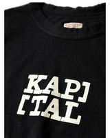 KAPITAL Jersey Rookie Crew Tee (Bracket KAP Logo pt) [ EK-1481SC ]