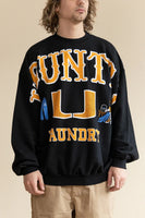 KAPITAL 30/- Lined BIG Sweatshirt (BIG KOUNTRY) [ EK-128OLCA ]