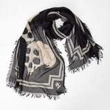 KAPITAL Rayon WABI SABI Rain Scull Scarf [ EK-1520XMA ]