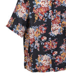 KAPITAL Silk Rayon Chambetol Maria Pattern Langurka Rah Aloha Shirt