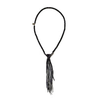 KAPITAL - Natural Stone x Deerskin Chippewa Necklace [ EK-1787XG ] cotwo