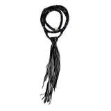 KAPITAL - Natural Stone x Deerskin Chippewa Necklace [ EK-1787XG ] cotwo