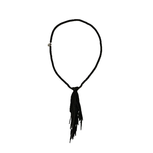 KAPITAL Natural Stone x Deerskin Chippewa Necklace