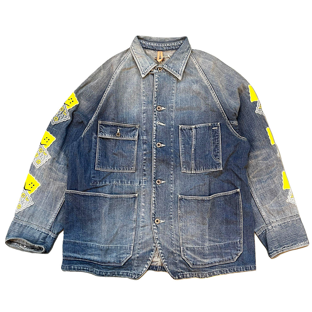 ★希少 Lサイズ★ KAPITAL ホスピタルジャケット 黒 Vintage 楽天市場】KAPITAL 銀座店 キャピタル SALE 14ozモトクロス