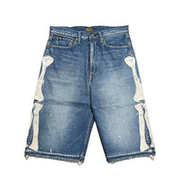 KAPITAL 14oz Denim 5P Shorts (Bone Embroidery) [ EK-1448SPA ] cotwo