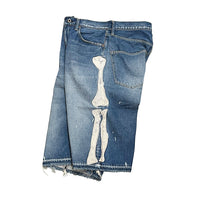 KAPITAL 14oz Denim 5P Shorts (Bone Embroidery) [ EK-1448SPA ] cotwo