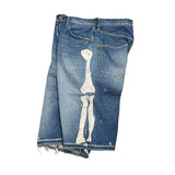 KAPITAL 14oz Denim 5P Shorts (Bone Embroidery) [ EK-1448SPA ] cotwo
