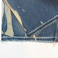 KAPITAL 14oz Denim 5P Shorts (Bone Embroidery) [ EK-1448SPA ] cotwo