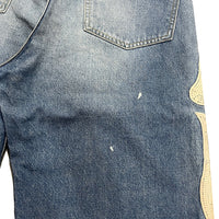 KAPITAL 14oz Denim 5P Shorts (Bone Embroidery) [ EK-1448SPA ] cotwo