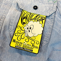 KAPITAL Chambray BONE Patch Ventilator Work Shirt [ K2504LS140 ] cotwo