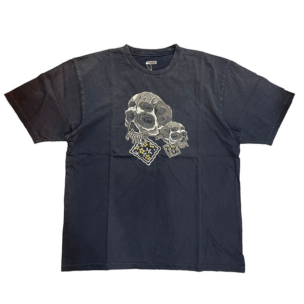 KAPITAL 20 / Jersey Crew Neck Tee ( PECKISH RAINSKULL pt ) [ K2506SC233 ] cotwo