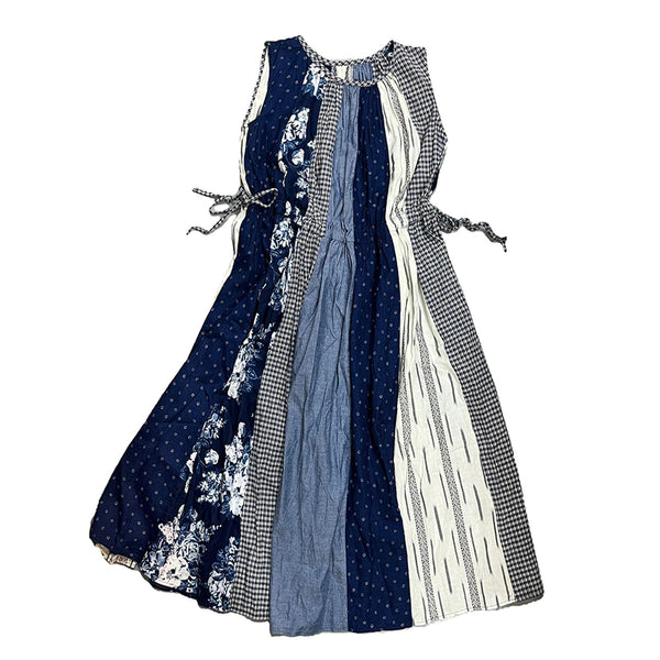 KAPITAL Patchwork Caro Dress [ EK1766OP ] cotwo