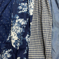 KAPITAL Patchwork Caro Dress [ EK1766OP ] cotwo