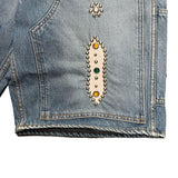 KAPITAL 14oz Denim 5P Shorts (Studs Remake) [ EK-1626SP ] cotwo