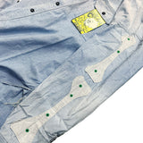 KAPITAL Chambray 2TONE BONE Patch Ventilator Work Shirt [ K2504LS142 ] cotwo