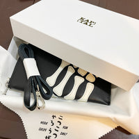 KAPITAL THUMBS UP BONE HAND ZIP NECK BAG [ K2503XB806 ] [ Black ] cotwo