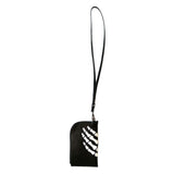KAPITAL THUMBS UP BONE HAND ZIP NECK BAG [ K2503XB806 ] [ Black ] cotwo