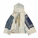 KAPITAL TOP Fleece-Lined Bandana Devil Hooded Parka [ K2510LC095 ] cotwo