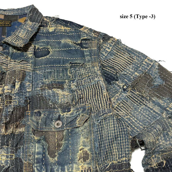 KAPITAL BORO SPRING 1ST JKT [ EK-1549LJB ] [ Indigo - size 5