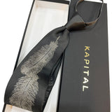 KAPITAL Silk Twill FEATHER ZIP Tie [ K2604XG800 ] cotwo