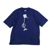 KAPITAL IDG Tenjiku Crew T-shirt (PECKISH Anchor pt) [ K2608SC005 ] cotwo