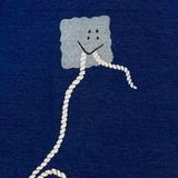 KAPITAL IDG Tenjiku Crew T-shirt (PECKISH Anchor pt) [ K2608SC005 ] cotwo