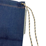 KAPITAL 8oz Denim Drawstring Bag (DENIM REPAIRSpt) [ K2608XB502 ] cotwo